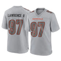 C.Bengals #97 Dexter Lawrence II Player Gray Atmosphere Fashion Game Odoa Stitched Jerseys