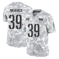 W.Commanders #39 Jeremy Reaves Player Arctic Camo Limited Salute To Service Home Game Odoa Stitched Jerseys