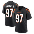 C.Bengals #97 Dexter Lawrence II Player Black Home Game Odoa Stitched Jerseys
