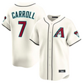 Odoa A.Diamondbacks #7 Corbin Carroll Player Cream Limited American Personalized Stitched Jerseys
