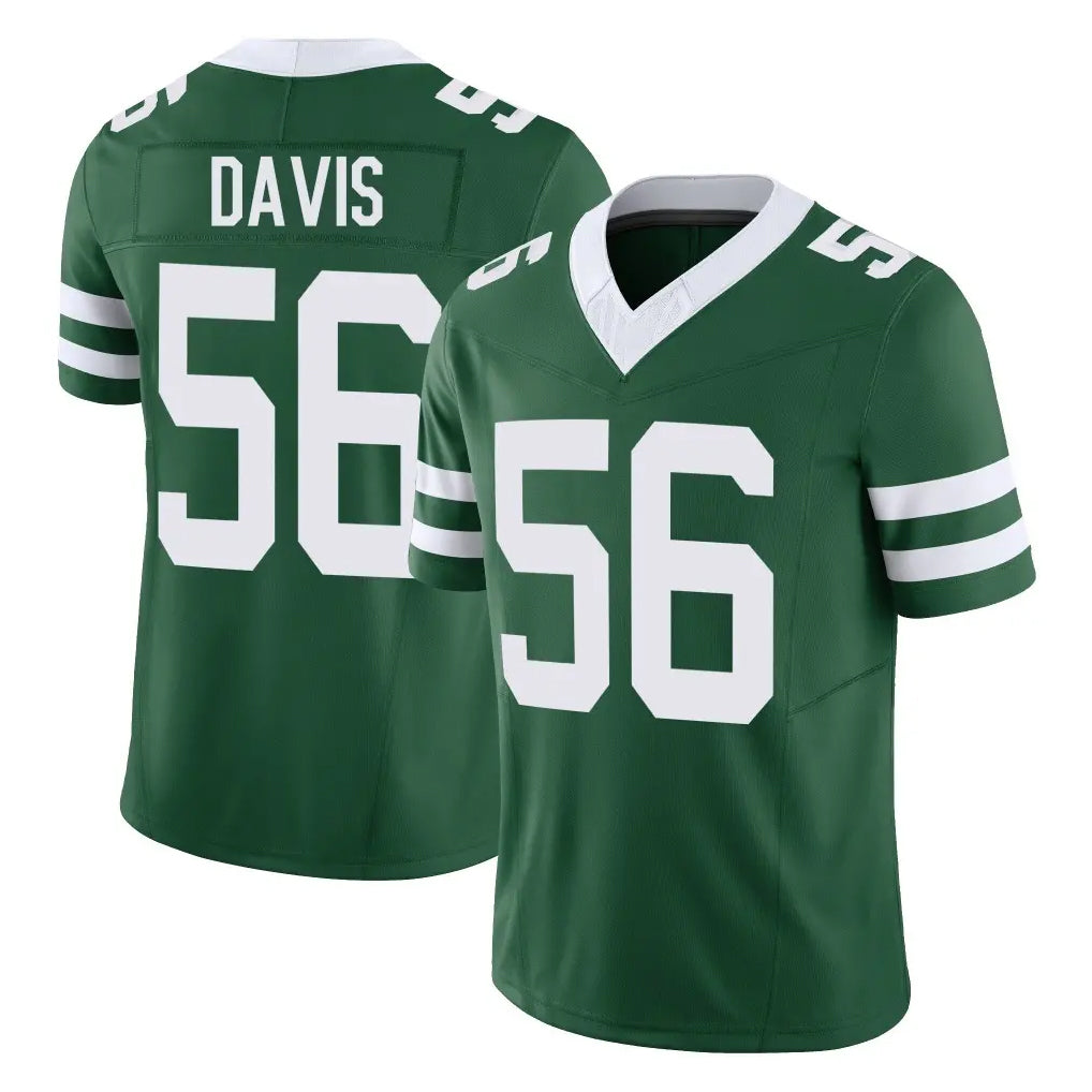 NY.Jets #56 Demario Davis Player Green Legacy Limited Vapor F.U.S.E. Home Game Odoa Stitched Jerseys