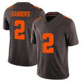 C.Browns #2 Shedeur Sanders Player Brown Limited Vapor F.U.S.E. Alternate Game Odoa Stitched Jerseys
