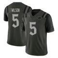 NY.Jets #5 Garrett Wilson Player Green Limited 2025 Rivalries Collection Home Game Odoa Stitched Jerseys