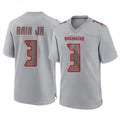 TB.Buccaneers #3 Rueben Bain Jr. Player Gray Atmosphere Fashion Home Game Odoa Stitched Jerseys