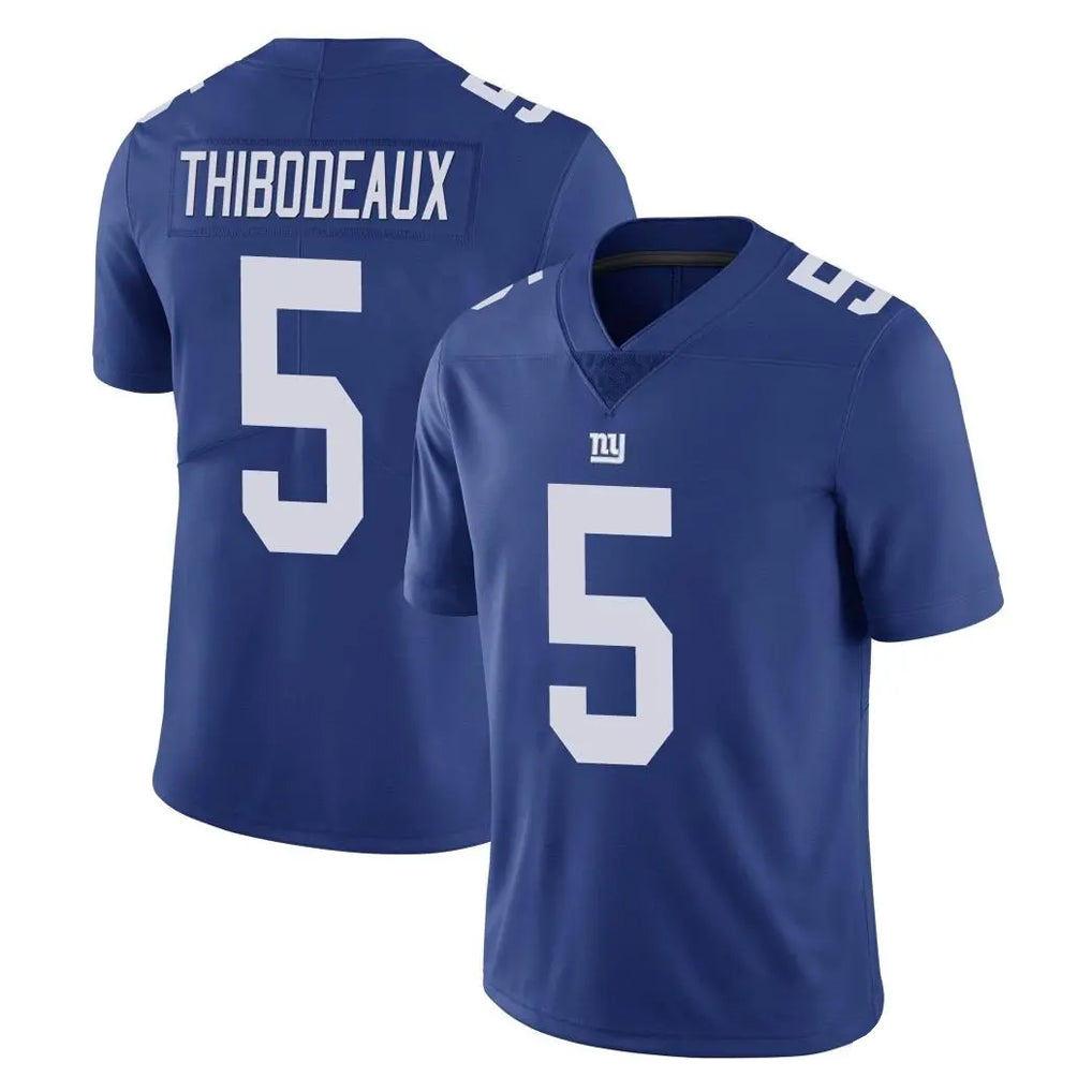 NY.Giants #5 Kayvon Thibodeaux Player Royal Limited Vapor Untouchable Home Game Odoa Stitched Jerseys