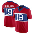 NY.Giants #19 Jameis Winston Player Red Century Vapor F.U.S.E. Home Game Odoa Stitched Jerseys