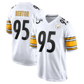 P.Steelers #95 Keeanu Benton Player White Home Game Odoa Stitched Jerseys