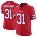 B.Bills #31 Maxwell Hairston Player Red Vapor Untouchable Limited Home Game Odoa Stitched Jerseys