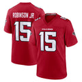 A.Falcons #15 Brian Robinson Player Red Team Color Home Game Odoa Stitched Jerseys