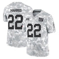 NY.Giants #22 Najee Harris Player Arctic Camo Salute To Service Limited Game Odoa Stitched Jerseys