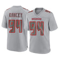 TB.Buccaneers #94 Calijah Kancey Player Gray Atmosphere Fashion Home Game Odoa Stitched Jerseys