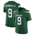 NY.Jets #9 Will McDonald IV Player Green Limited Vapor Home Game Odoa Stitched Jerseys