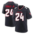 H.Texans #24 Derek Stingley Jr. Player Navy Team Home Game Odoa Stitched Jerseys