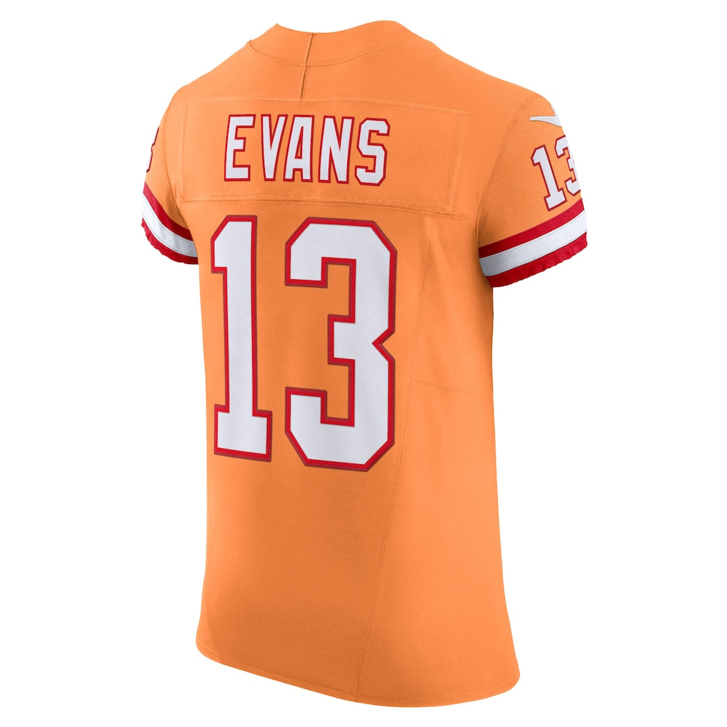 Odoa TB.Buccaneers #13 Mike Evans Orange Alternate Vapor F.U.S.E. Elite Jersey
