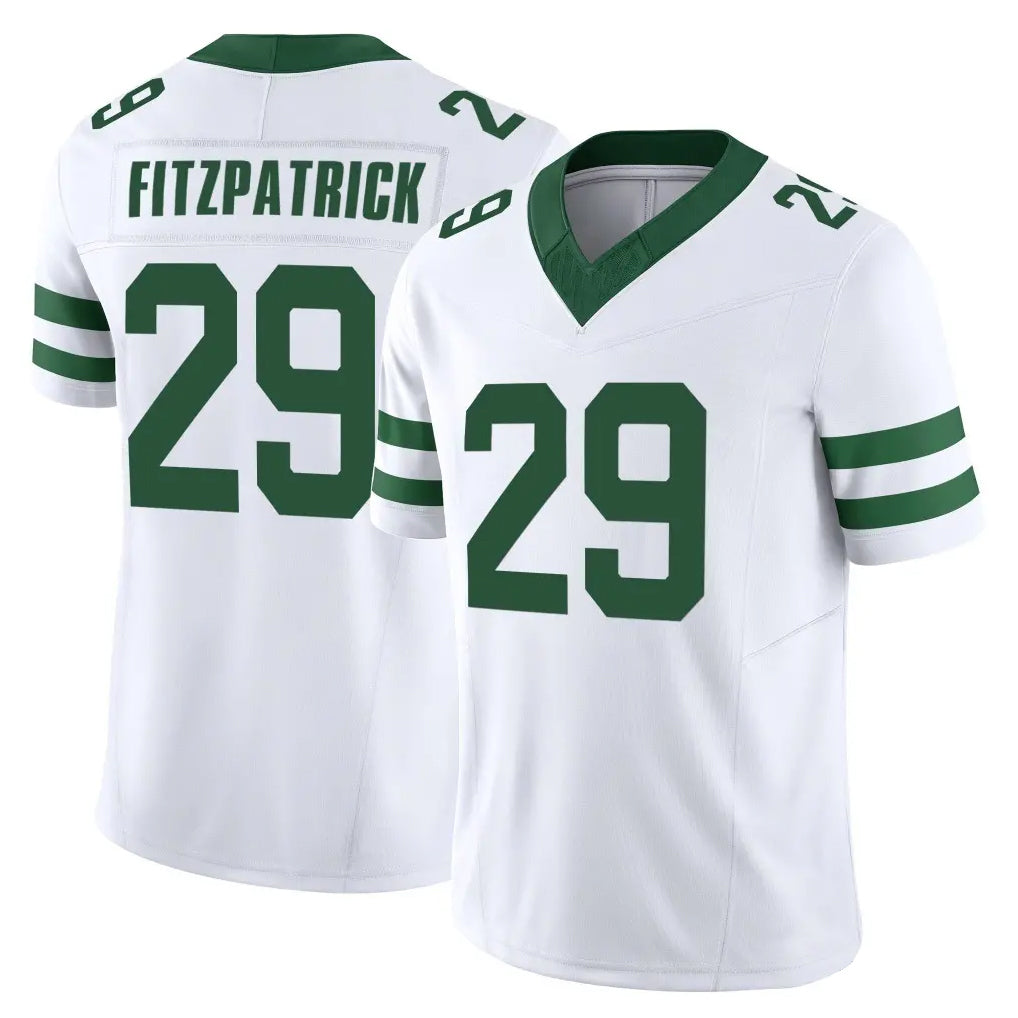 NY.Jets #29 Minkah Fitzpatrick Player White Legacy Limited Vapor F.U.S.E. Home Game Odoa Stitched Jerseys