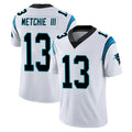C.Panthers #13 John Metchie III Player White Vapor Untouchable Limited Game Odoa Stitched Jerseys
