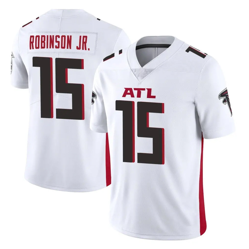 A.Falcons #15 Brian Robinson Player White Vapor Untouchable Limited Home Game Odoa Stitched Jerseys