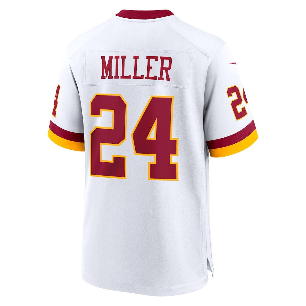 Odoa W.Commanders #24 Von Miller White Game Super Bowl Era Jersey