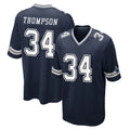 D.Cowboys #34 Jalen Thompson Player Navy Home Game Odoa Stitched Jerseys