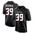 H.Texans #39 Henry To'oTo'o Player Carbon Black Fashion Home Game Odoa Stitched Jerseys