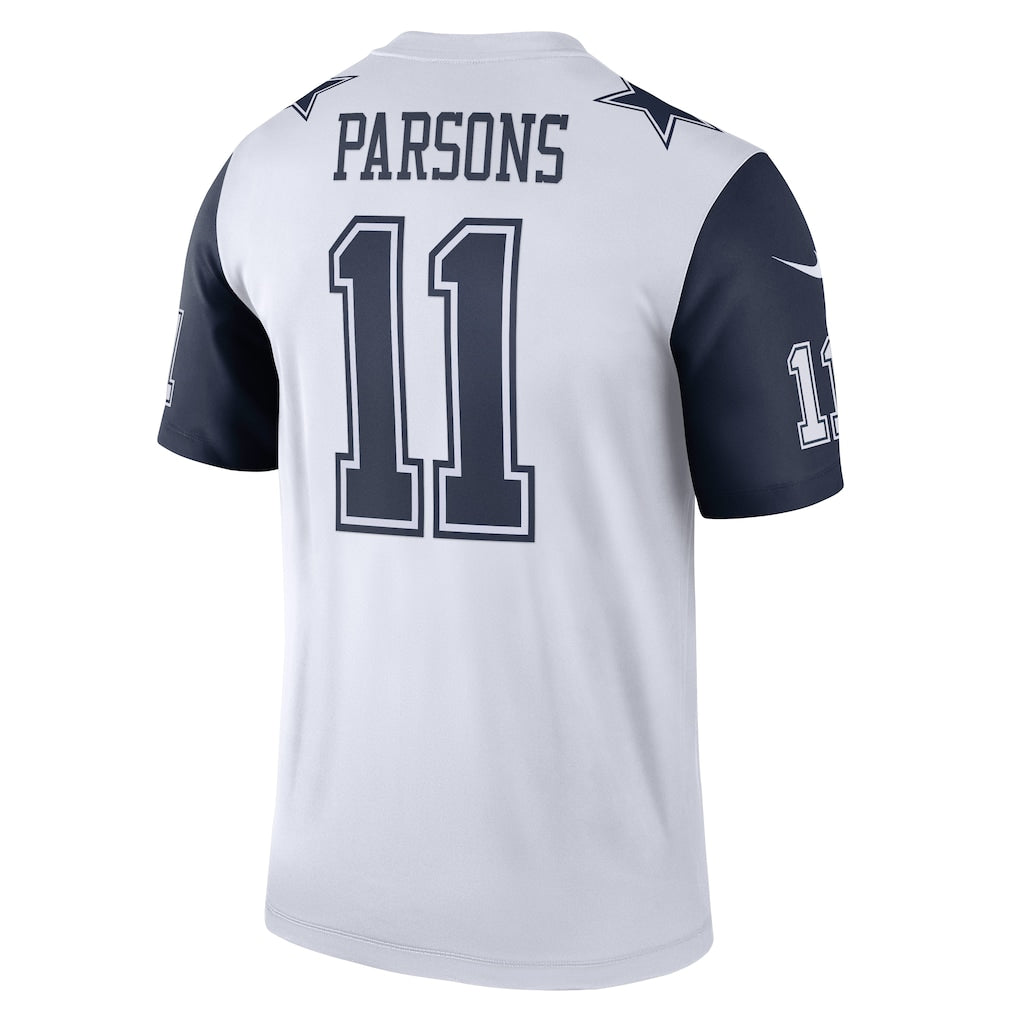 Odoa D.Cowboys #11 Micah Parsons White Legend Player Performance Top Jersey