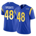 LA.Rams #48 Omar Speights Player Royal Limited Vapor F.U.S.E. Home Game Odoa Stitched Jerseys
