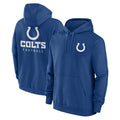 IN.Colts ## Colts Blank Player Blue Sideline Club Fleece Long Sleeve Hoodie Limited Odoa Stitched Jerseys