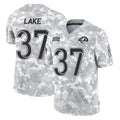 LA.Rams #37 Quentin Lake Player Arctic Camo Salute To Service Limited Game Odoa Stitched Jerseys