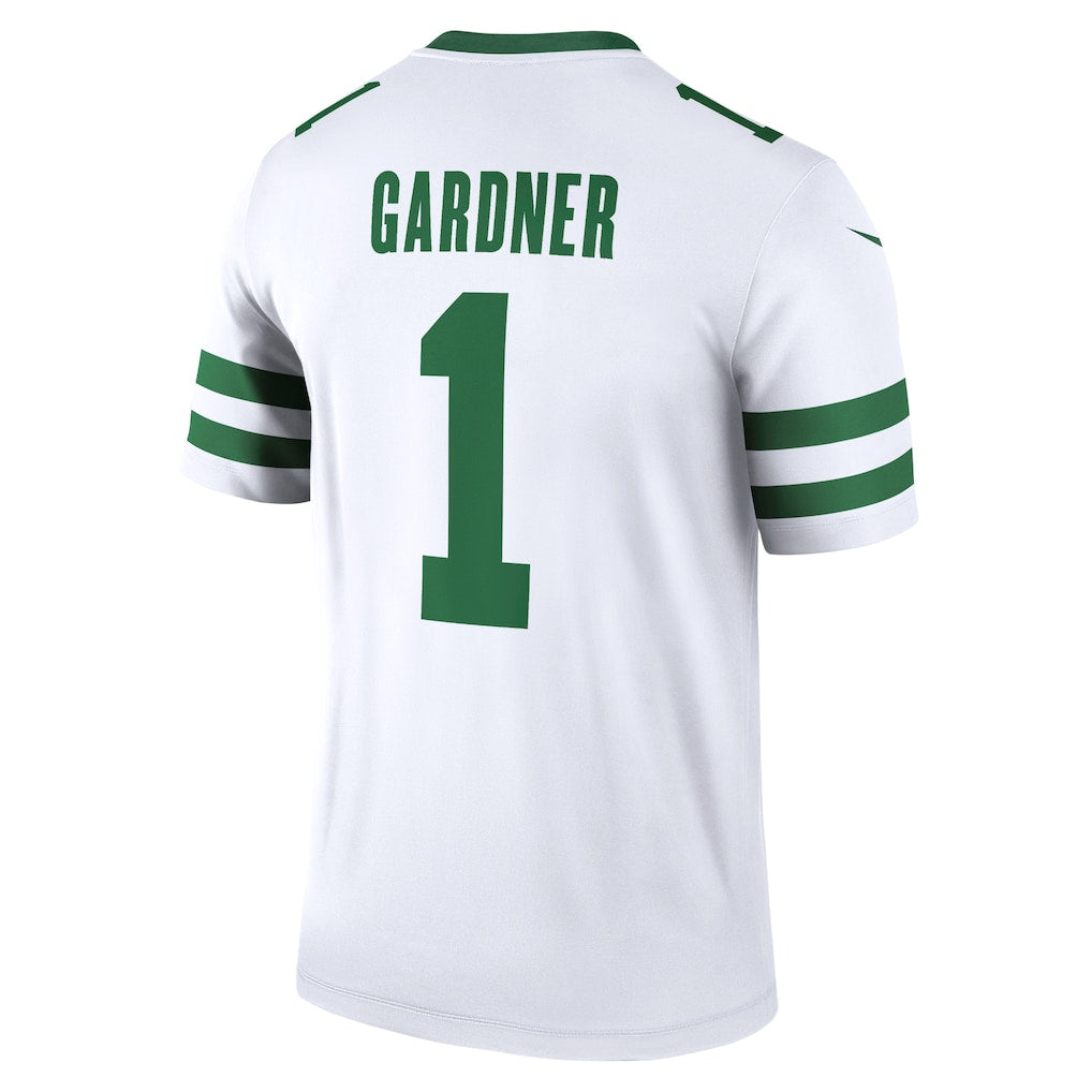 Odoa NY.Jets #1 Ahmad Sauce Gardner White Legend Player Performance Top Jersey