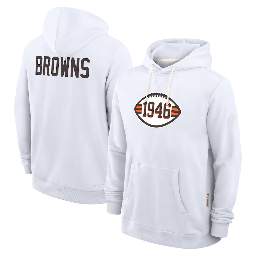 C.Browns ## Browns Blank Player White Salute to Service Hoodie Limited Odoa Stitched Jerseys