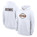 C.Browns ## Browns Blank Player White Salute to Service Hoodie Limited Odoa Stitched Jerseys