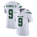 NY.Jets #9 Will McDonald IV Player White Spotlight Limited Vapor Home Game Odoa Stitched Jerseys
