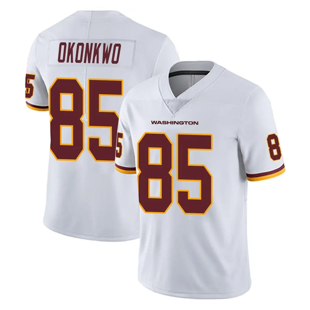 W.Commanders #85 Chig Okonkwo Player White Limited Vapor Untouchable Home Game Odoa Stitched Jerseys