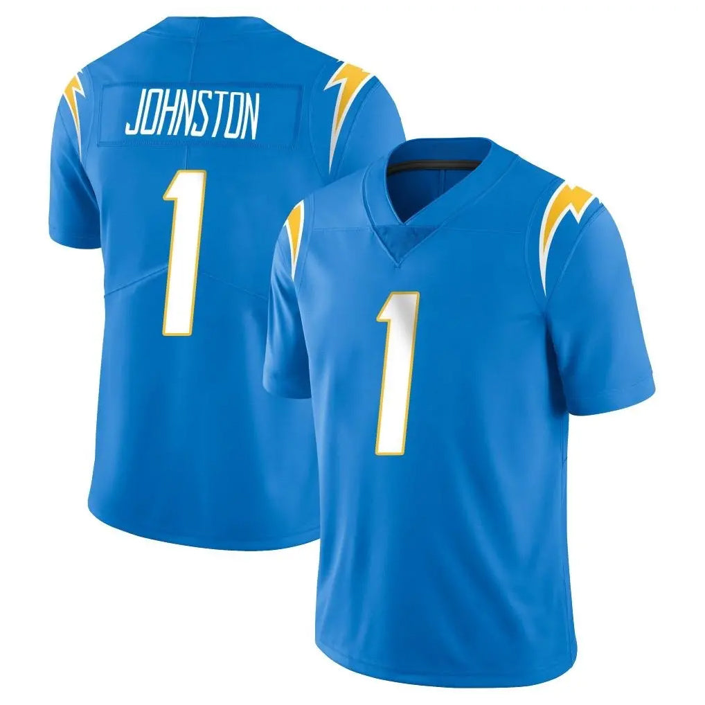 LA.Chargers #1 Quentin Johnston Player Blue Limited Vapor Untouchable Home Game Odoa Stitched Jerseys