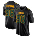 GB.Packers #98 Javon Hargrave Player Black Fashion Home Game Odoa Stitched Jerseys