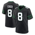 NY.Jets #8 Andre Cisco Player Black Legacy Home Game Odoa Stitched Jerseys