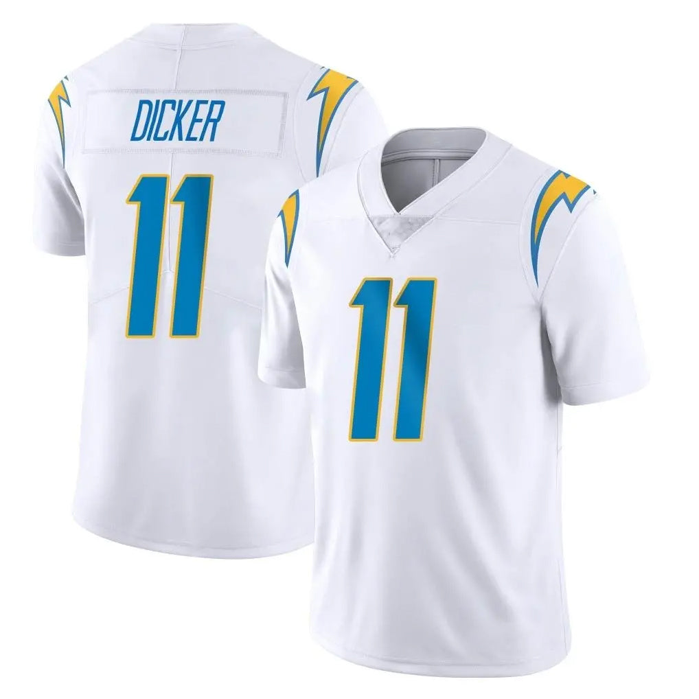 LA.Chargers #11 Cameron Dicker Player White Limited Vapor Untouchable Home Game Odoa Stitched Jerseys