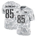 W.Commanders #85 Chig Okonkwo Player Arctic Camo Limited Salute To Service Home Game Odoa Stitched Jerseys