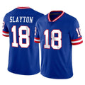 NY.Giants #18 Darius Slayton Player Royal Classic Vapor Home Game Odoa Stitched Jerseys