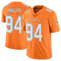 M.Dolphins #94 Jordan Phillips Player Orange Limited Home Game Odoa Stitched Jerseys