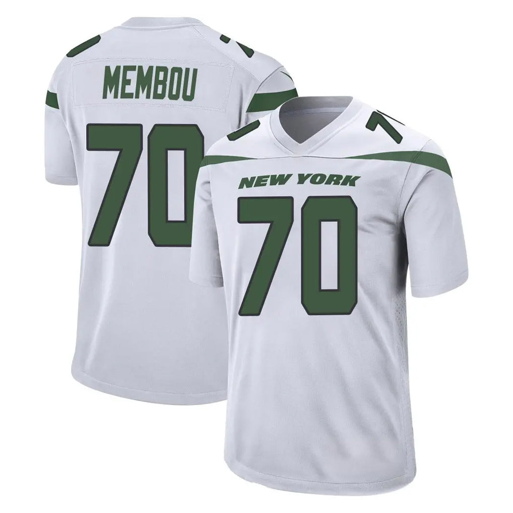 NY.Jets #70 Armand Membou Player White Spotlight Home Game Odoa Stitched Jerseys
