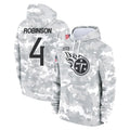 T.Titans #4 Wan'Dale Robinson Player Camo Arctic Salute to Service Pullover Hoodies Home Game Odoa Stitched Jerseys