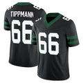 NY.Jets #66 Joe Tippmann Player Black Limited Legacy Vapor F.U.S.E. Home Game Odoa Stitched Jerseys