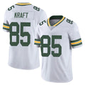 GB.Packers #85 Tucker Kraft Player White Vapor Untouchable Limited Home Game Odoa Stitched Jerseys