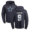 D.Cowboys #9 KaVontae Turpin Player Navy Pullover Hoodies Limited Odoa Stitched Jerseys