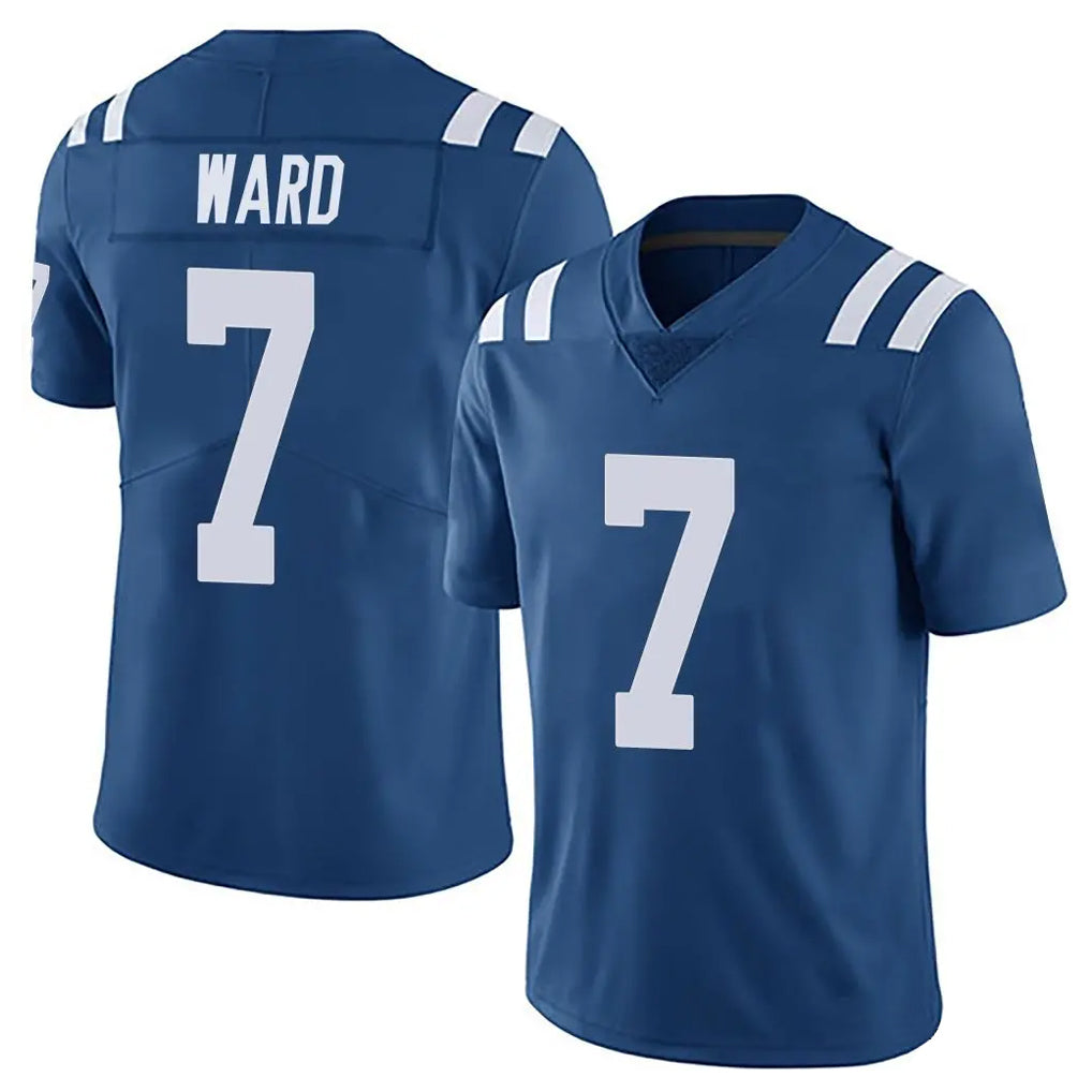 IN.Colts #7 Charvarius Ward Sr. Player Royal Limited Vapor Untouchable Home Game Odoa Stitched Jerseys