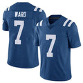 IN.Colts #7 Charvarius Ward Sr. Player Royal Limited Vapor Untouchable Home Game Odoa Stitched Jerseys