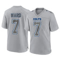 IN.Colts #7 Charvarius Ward Sr. Player Gray Atmosphere Fashion Home Game Odoa Stitched Jerseys