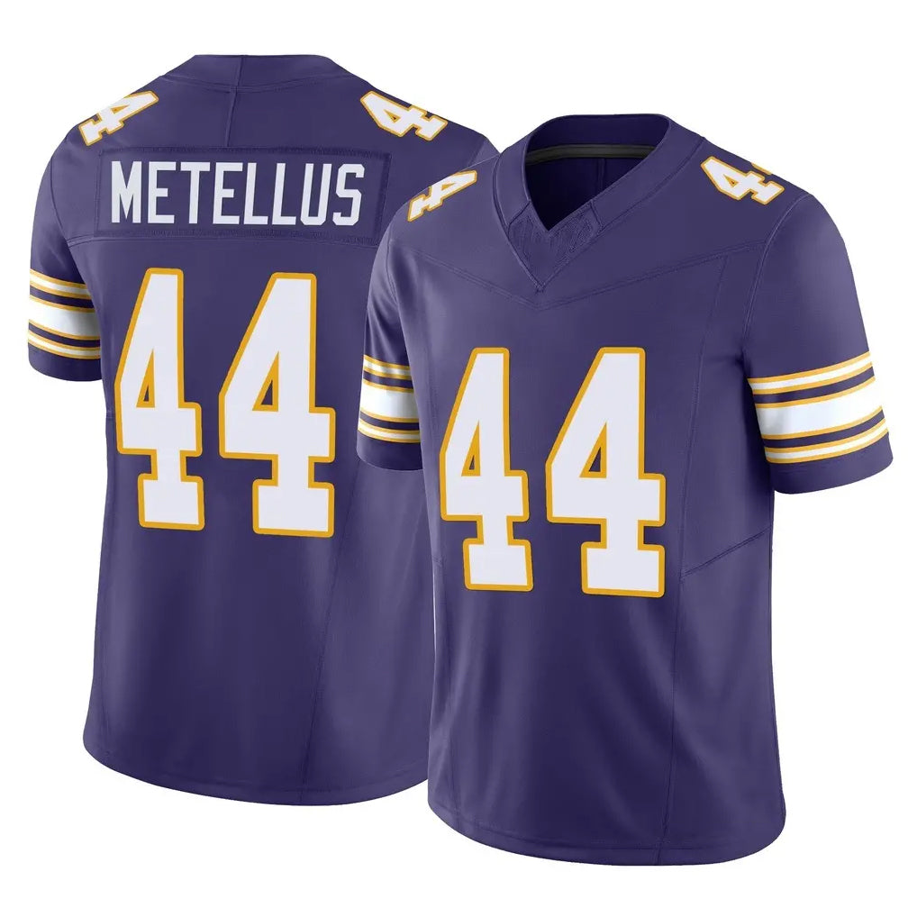 M.Vikings #44 Josh Metellus Player Purple Limited Classic Vapor F.U.S.E. Home Game Odoa Stitched Jerseys