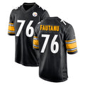 P.Steelers #76 Troy Fautanu Player Black Home Game Odoa Stitched Jerseys